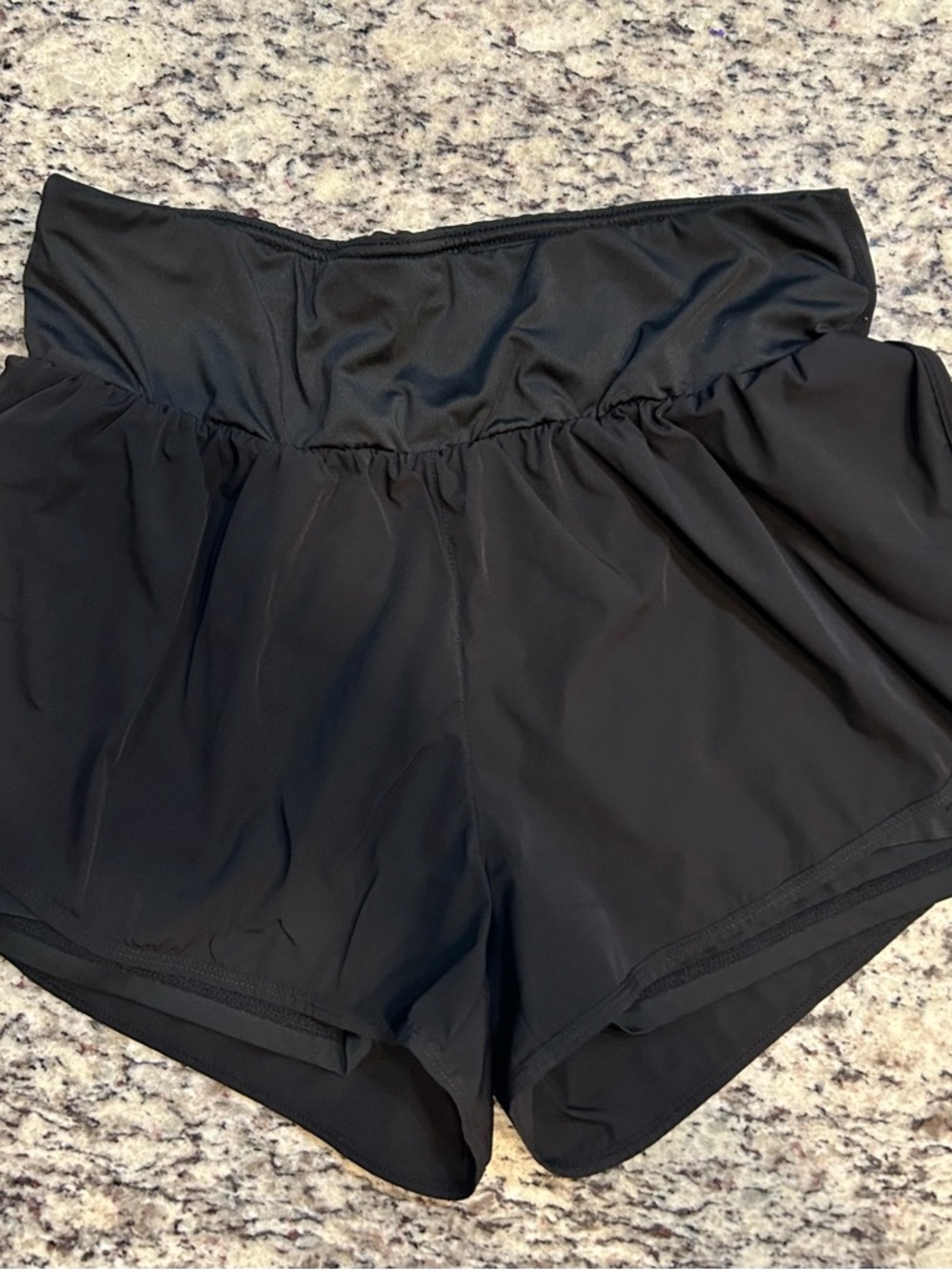 Cadmus Women’s Sz XL Black Athletic Workout Running Active Built in Shorts